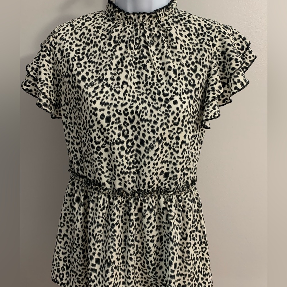 FSL Apparel Animal Print Top